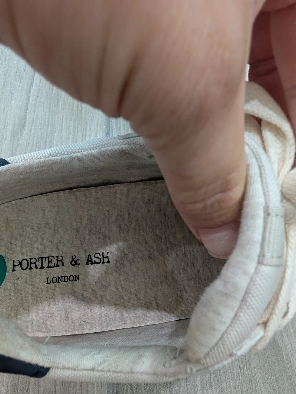 Porter & Ash London Campus Sneakers Size 8M
